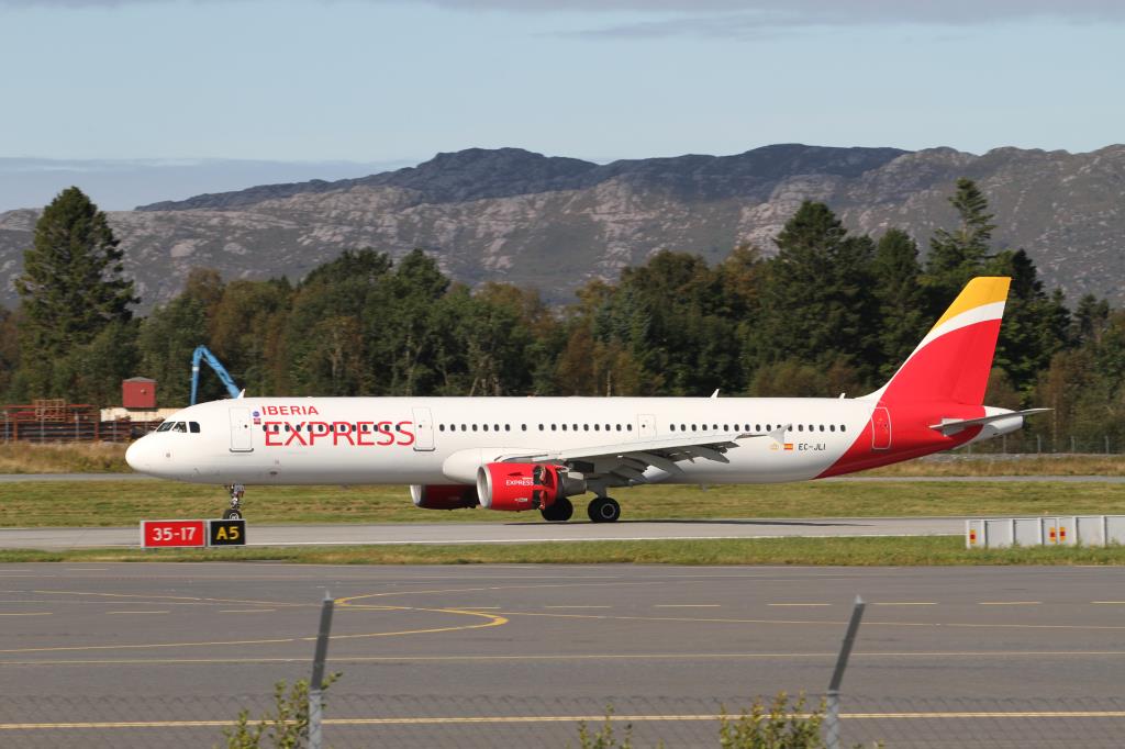 Photo of aircraft EC-JLI operated by Iberia