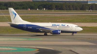 Photo of aircraft YR-BAG operated by Blue Air