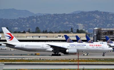 Image of aircraft registration B-2023 - A 777-39P(ER) operated by China Eastern Airlines