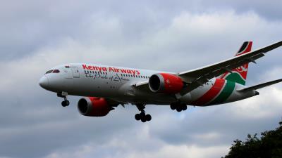 Image of aircraft registration 5Y-KZE - A 787-8 Dreamliner operated by Kenya Airways