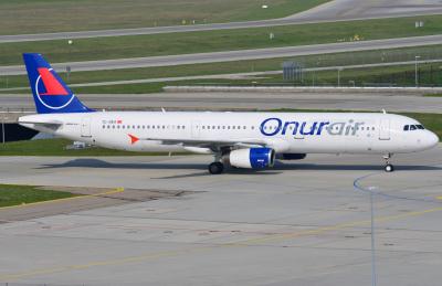 Image of aircraft registration TC-OEA - A A321-131 operated by Onur Air