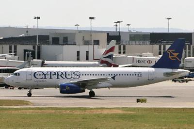 Image of aircraft registration 5B-DBD - A A320-231 operated by Cyprus Airways
