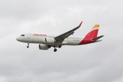 Photo of aircraft EC-NTQ operated by Iberia
