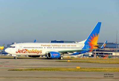 Image of aircraft registration G-JZBF - A 737-800(WL) operated by Jet2