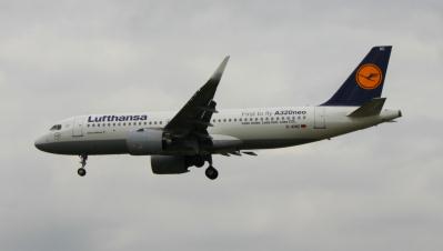 Photo of aircraft D-AIND operated by Lufthansa