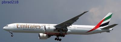 Photo of aircraft A6-ECF operated by Emirates