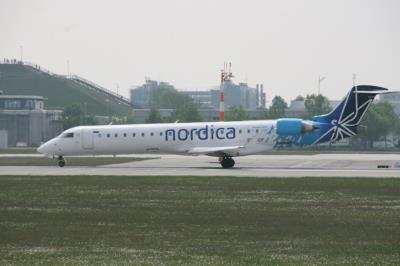 Image of aircraft registration ES-ACF - A CRJ-701-ER operated by Nordica