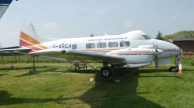 Photo of aircraft G-AREA operated by De Havilland Aircraft Museum