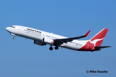 Photo of aircraft VH-VXT operated by Qantas