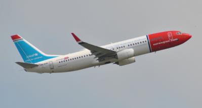Image of aircraft registration LN-NGE - A 737-8JP(WL) operated by Norwegian Air Shuttle