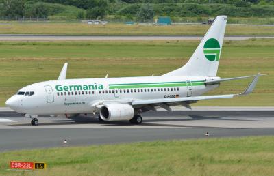Photo of aircraft D-AGEQ operated by Germania