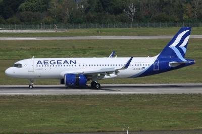 Image of aircraft registration SX-NEA - A A320-271N(WL) operated by Aegean Airlines