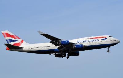 Image of aircraft registration G-BYGA - A 747-436 operated by British Airways