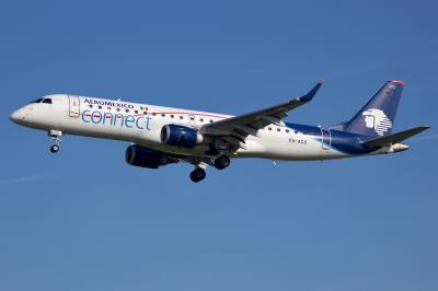 Image of aircraft registration XA-ACS - A ERJ-190-LR (ERJ-190-100 LR) operated by Aeromexico Connect