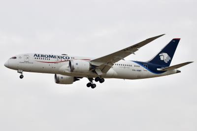 Image of aircraft registration XA-AMR - A 787-8 Dreamliner operated by Aeromexico