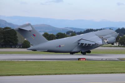 Image of aircraft registration ZZ176 - A C-17A operated by Royal Air Force