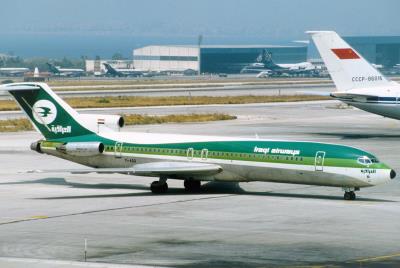 Image of aircraft registration YI-AGQ - A 727-270 operated by Iraqi Airways