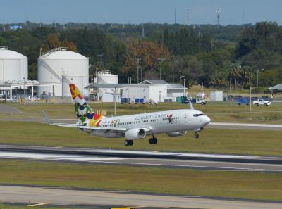 Photo of aircraft VP-CNG operated by Cayman Airways