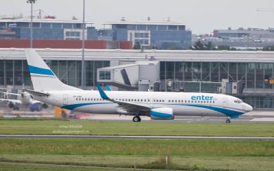 Image of aircraft registration SP-ENN - A 737-8CX(WL) operated by Enter Air