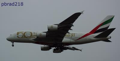 Image of aircraft registration A6-EEX - A A380-861 operated by Emirates