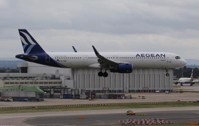 Photo of aircraft SX-NAB operated by Aegean Airlines