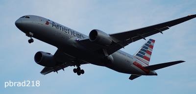 Image of aircraft registration N816AA - A 787-8 Dreamliner operated by American Airlines
