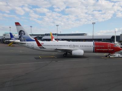 Image of aircraft registration EI-FJY - A 737-800(WL) operated by Norwegian Air International