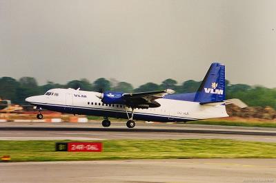 Image of aircraft registration OO-VLR - A Fokker 50 operated by VLM