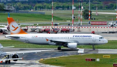 Image of aircraft registration TC-FHC - A A320-214 operated by Freebird Airlines