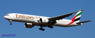 Image of aircraft registration A6-ECM - A 777-36N(ER) operated by Emirates