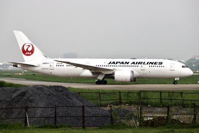 Photo of aircraft JA821J operated by Japan Airlines