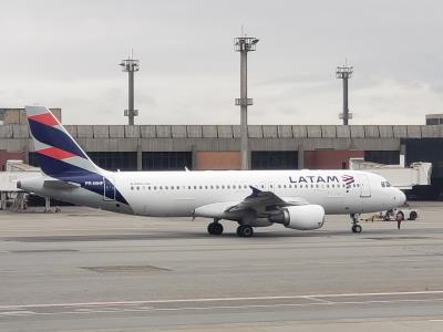 Photo of aircraft PR-MHF operated by LATAM Airlines Brasil