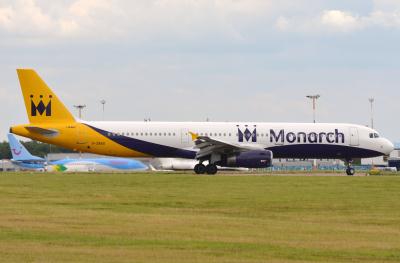 Photo of aircraft G-ZBAF operated by Monarch Airlines