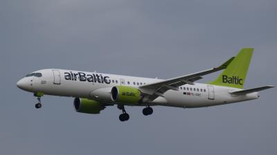 Image of aircraft registration YL-CSC - A Bombardier CSeries CS300-(BD-500-1A11) operated by Air Baltic
