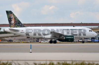 Photo of aircraft N910FR operated by Frontier Airlines