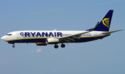 Image of aircraft registration EI-DAK - A 737-8AS(WL) operated by Ryanair