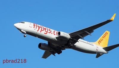 Image of aircraft registration TC-CPK - A 737-82R(WL) operated by Pegasus