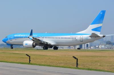 Photo of aircraft LV-GVD operated by Aerolineas Argentinas