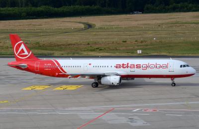 Photo of aircraft TC-ETN operated by AtlasGlobal