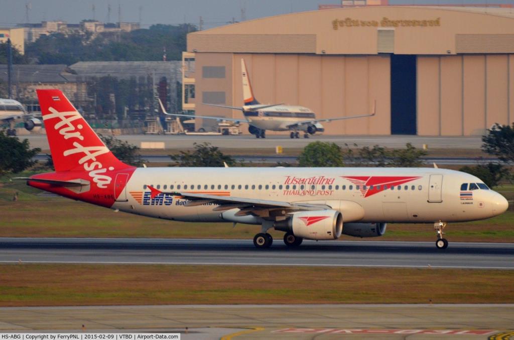Photo of aircraft HS-ABG operated by Thai AirAsia
