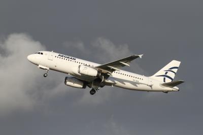 Image of aircraft registration SX-DGX - A A320-232 operated by Aegean Airlines