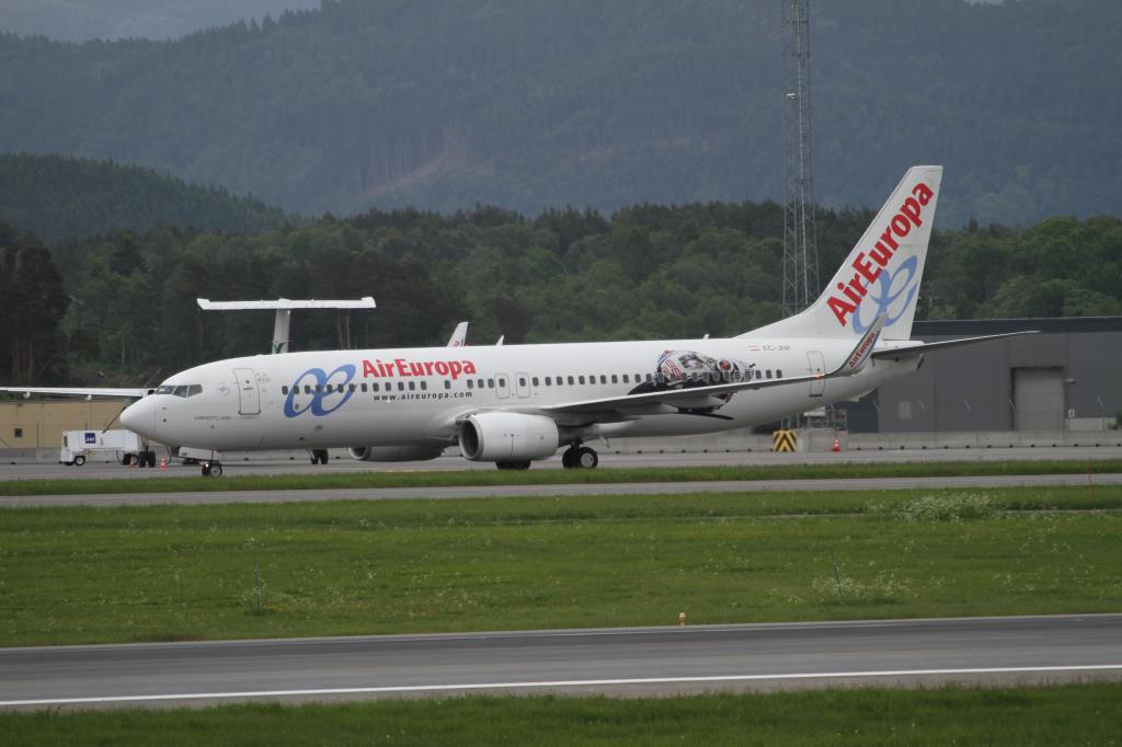 Photo of aircraft EC-JNF operated by Air Europa