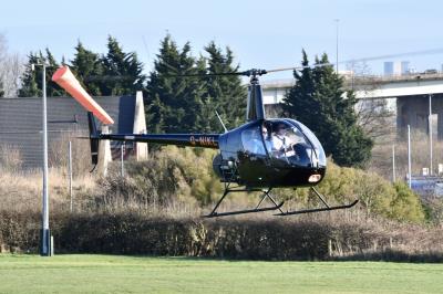Image of aircraft registration G-NIKL - A R22-Beta operated by HQ Aviation Ltd