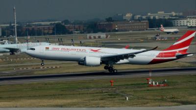 Image of aircraft registration 3B-NBV - A A330-941 operated by Air Mauritius