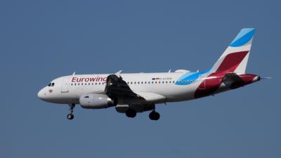 Image of aircraft registration D-AGWB - A A319-132 operated by Eurowings