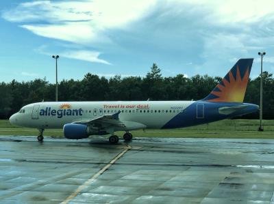 Photo of aircraft N222NV operated by Allegiant Air