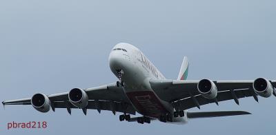 Image of aircraft registration A6-EDI - A A380-861 operated by Emirates
