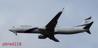 Photo of aircraft 4X-EHI operated by El Al Israel Airlines