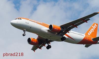 Image of aircraft registration G-EZTZ - A A320-214 operated by easyJet