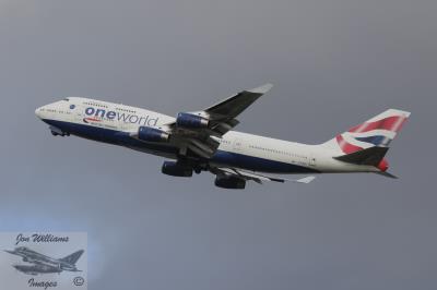 Image of aircraft registration G-CIVZ - A 747-436 operated by British Airways